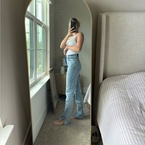 Abercrombie split leg jeans!